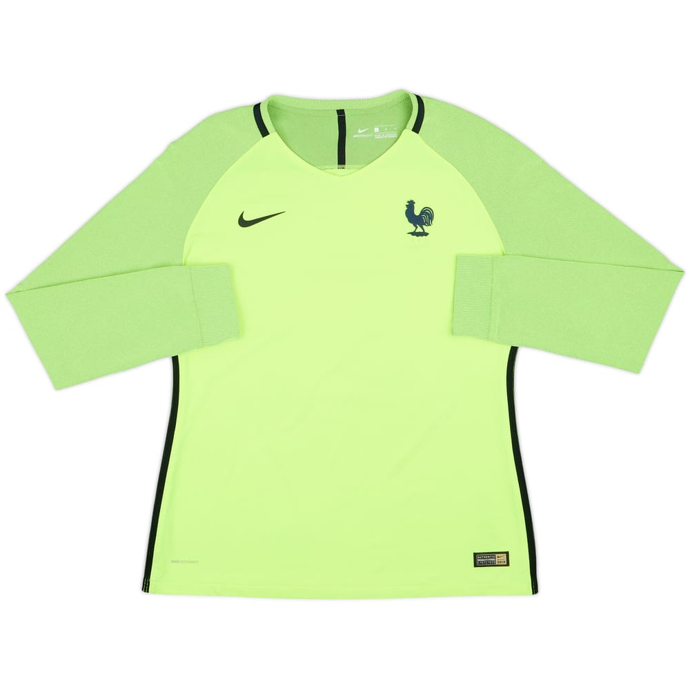 2016-18 France Authentic GK Shirt - 8/10 - (L)