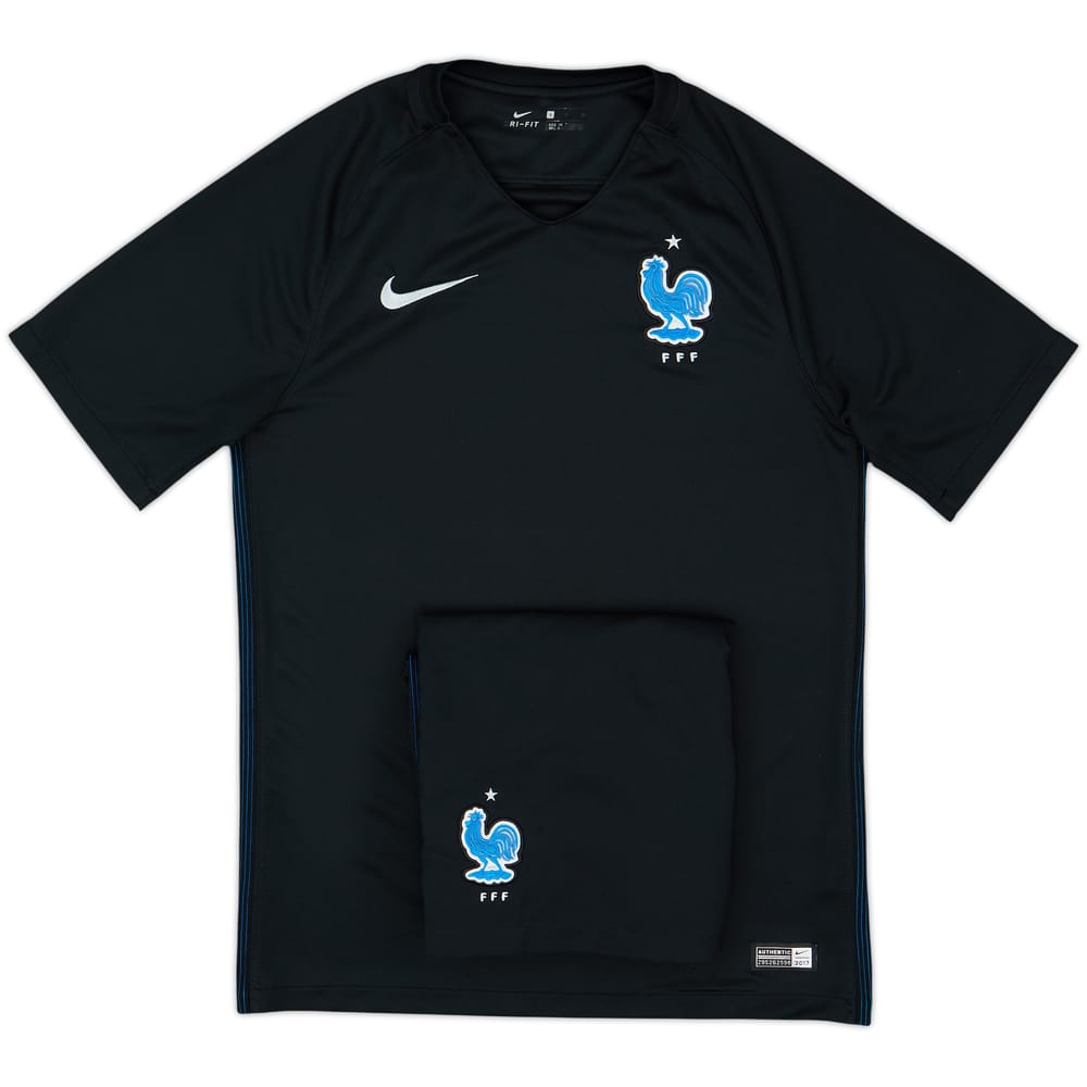 2017-18 France Third Shirt & Shorts - 9/10 - (S)