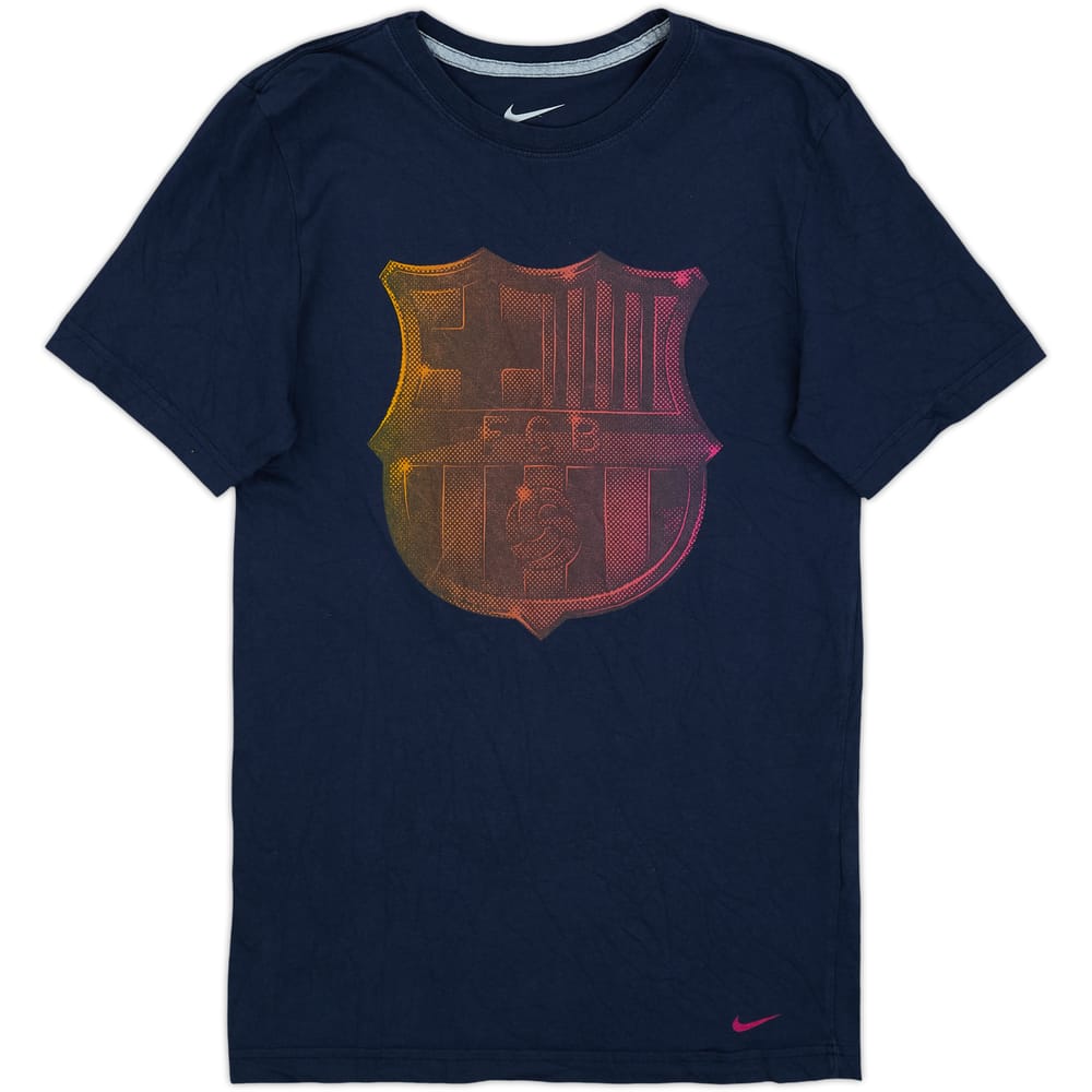 2010-11 Barcelona Nike Cotton Tee - 8/10 - (S)