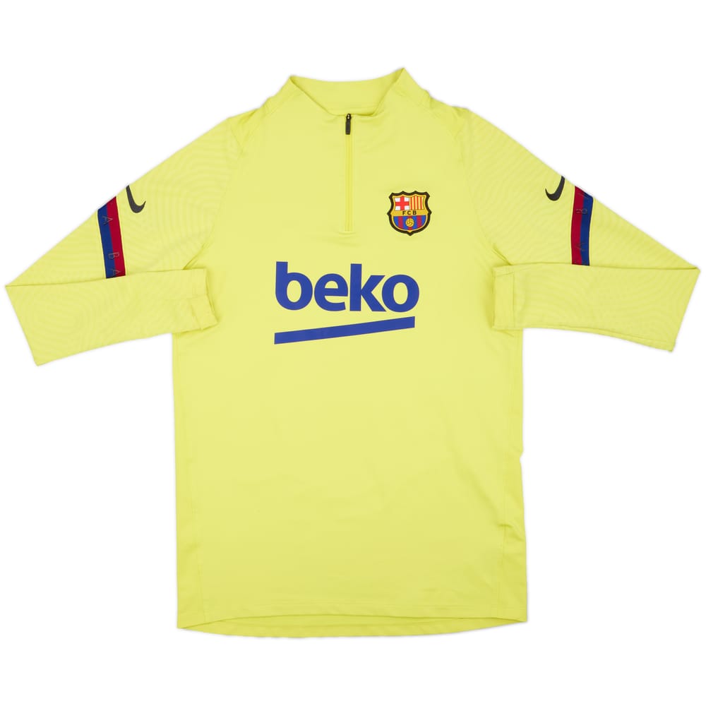 2020-21 Barcelona Nike 1/4 Zip Drill Top - 6/10 - (M)