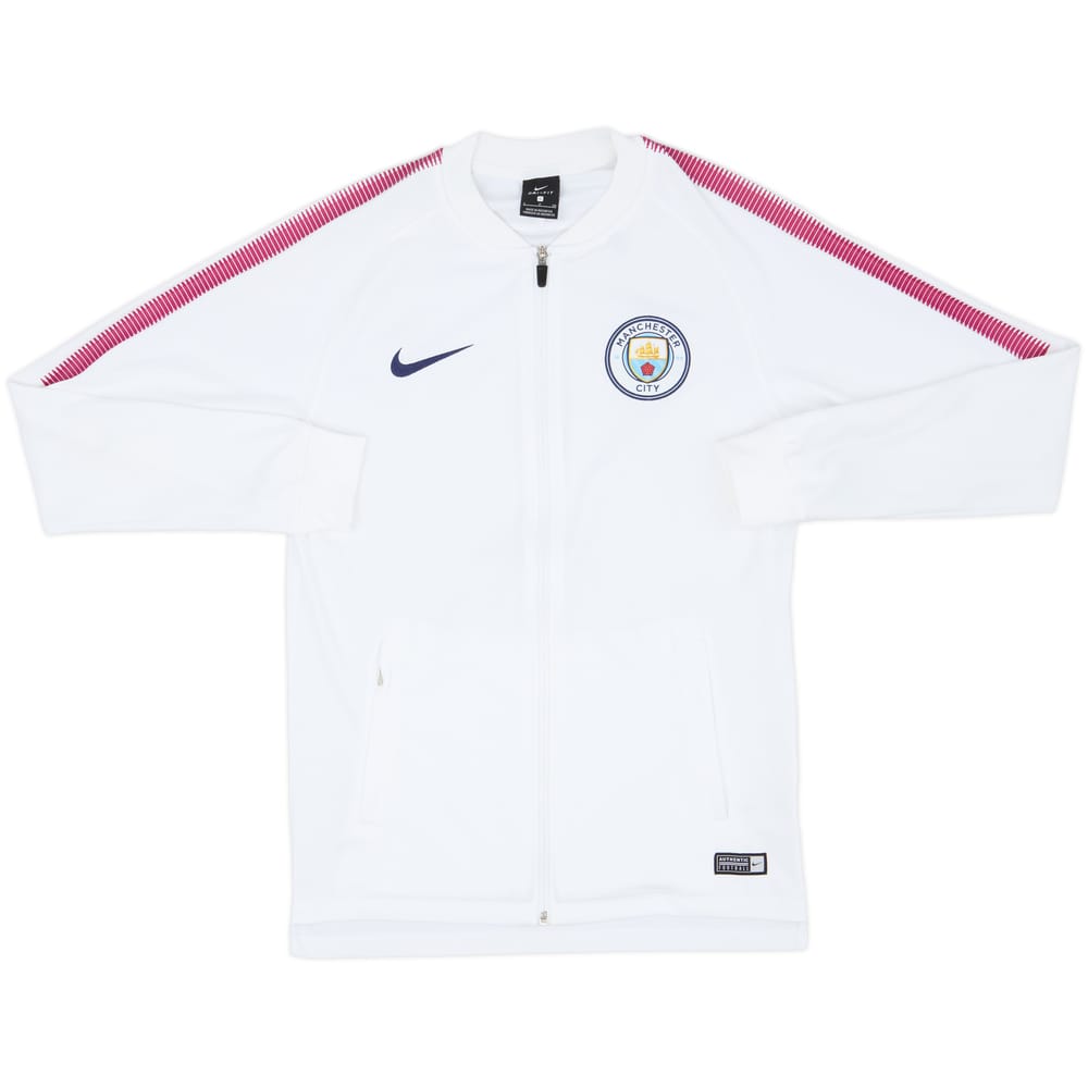 2018-19 Manchester City Nike Track Jacket - 8/10 - (S)
