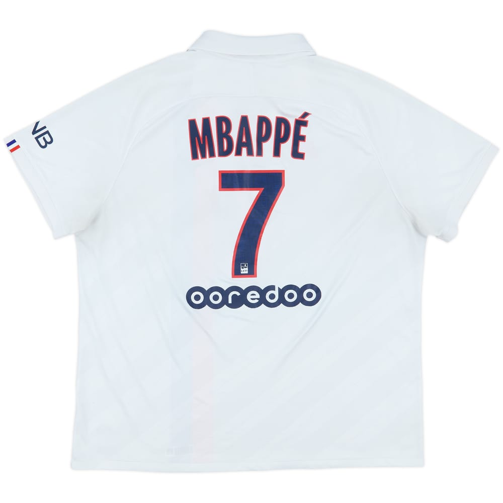 2019-20 Paris Saint-Germain Third Shirt Mbappe #7 - 6/10 - (XXL)