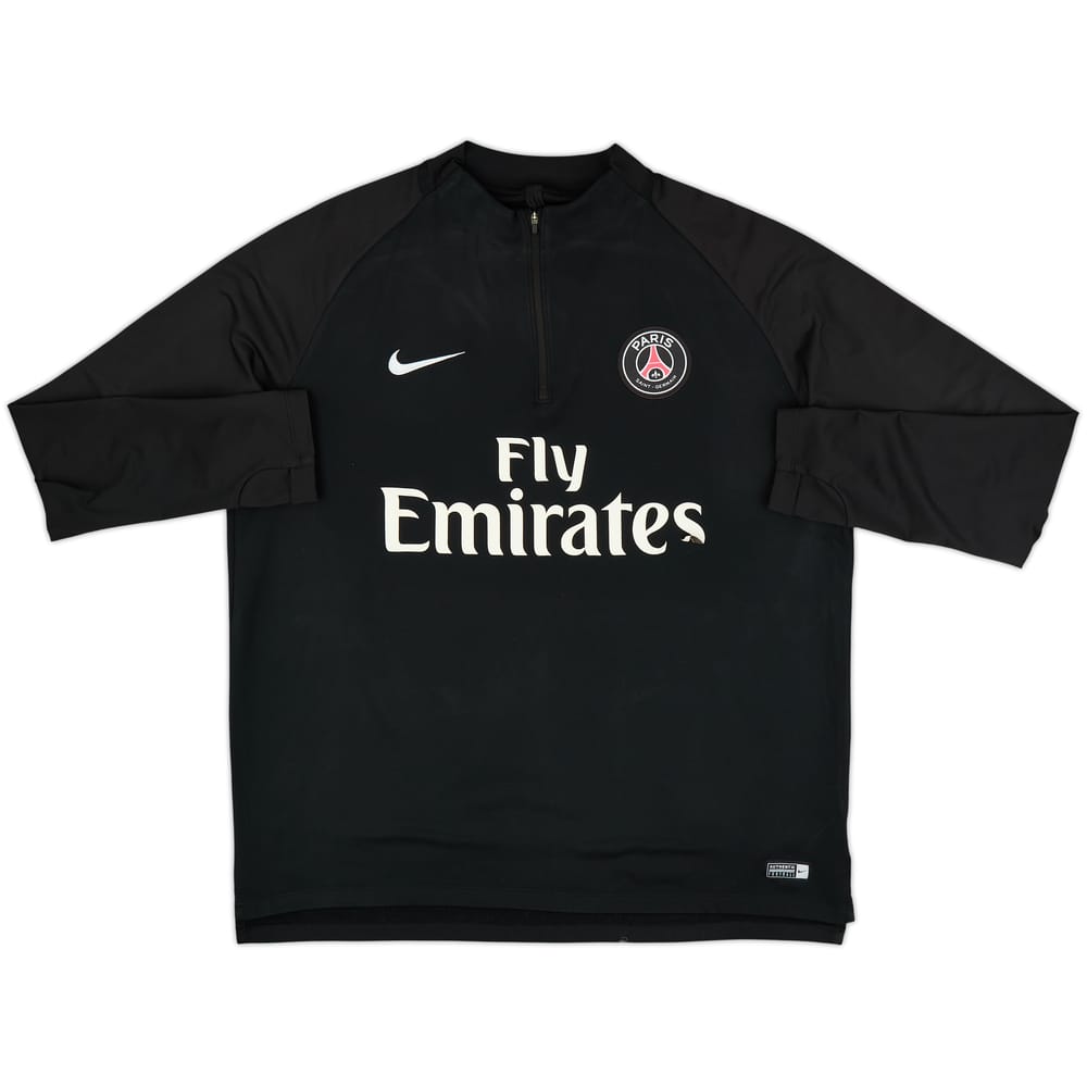 2018-19 Paris Saint-Germain Nike 1/4 Zip Training Top - 5/10 - (XL)