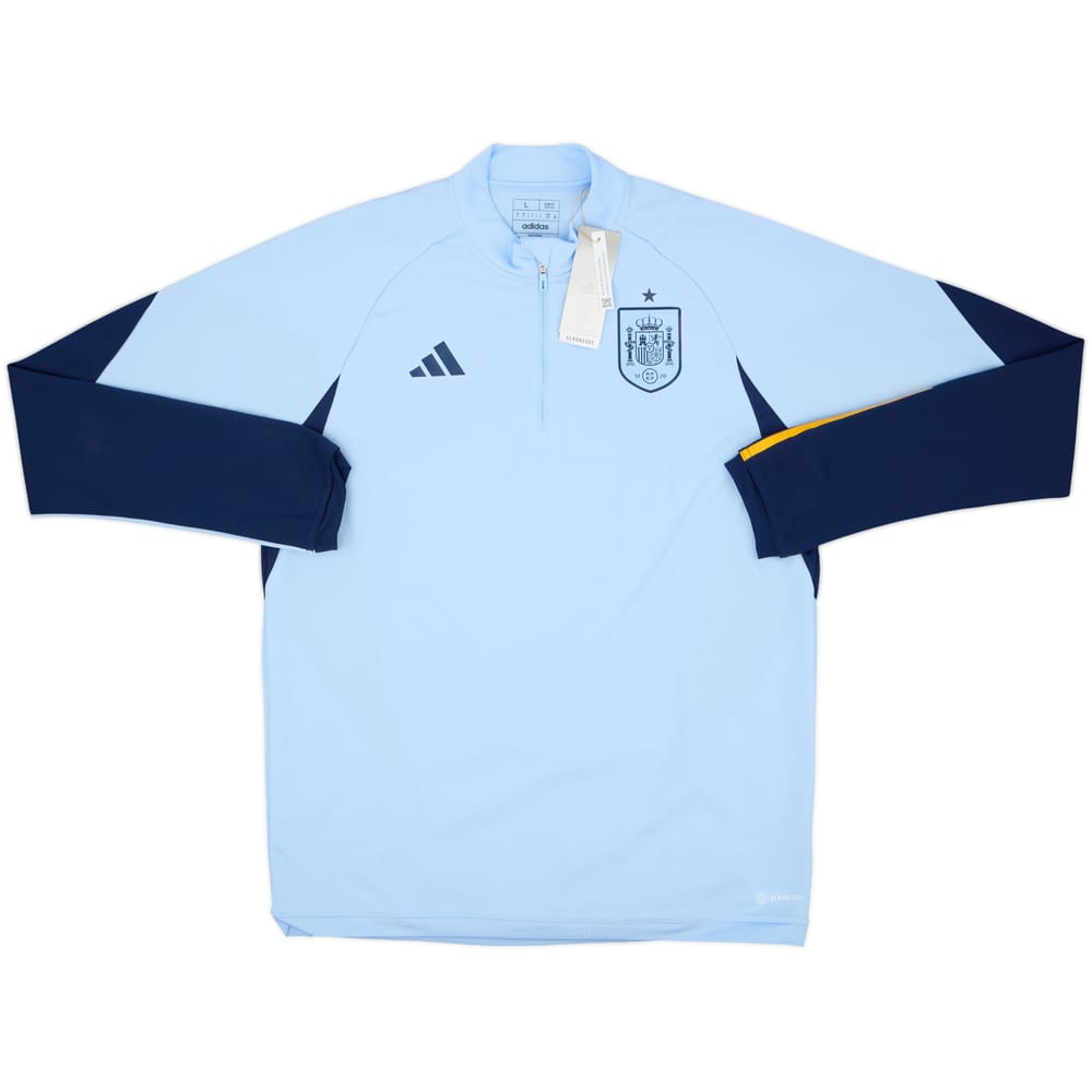 Top de entrenamiento 1/4 Zip adidas de España 2022-24 (L)