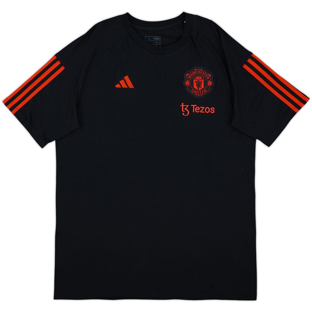 2023-24 Manchester United adidas Cotton Tee - 8/10 - (L)