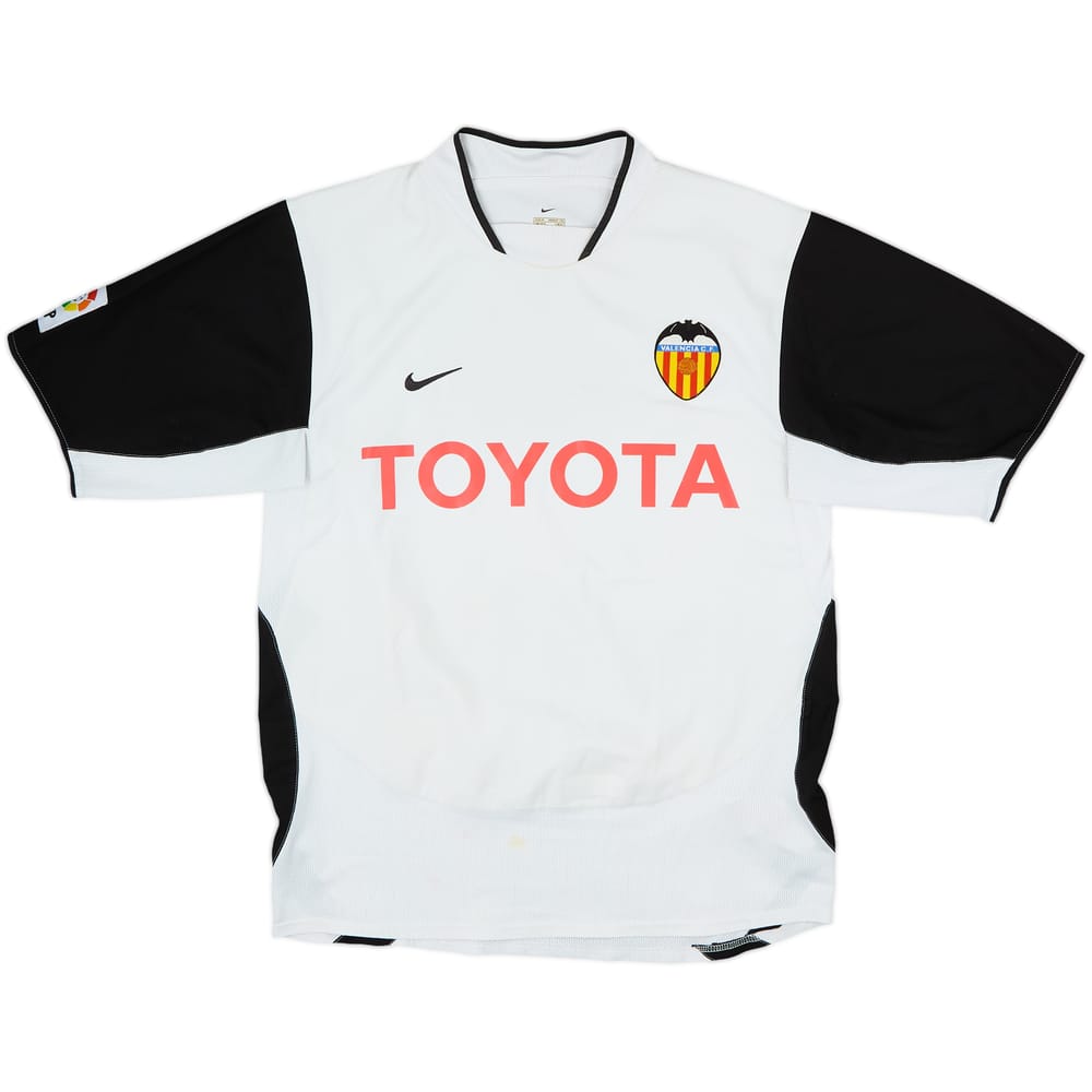 2003-04 Valencia Home Shirt - 6/10 - (M)