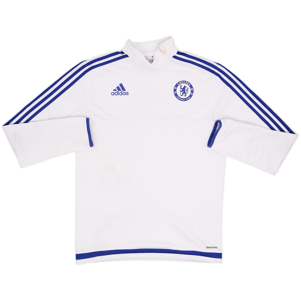 2015-16 Chelsea adidas 1/4 Zip Drill Top - 5/10 - (S)