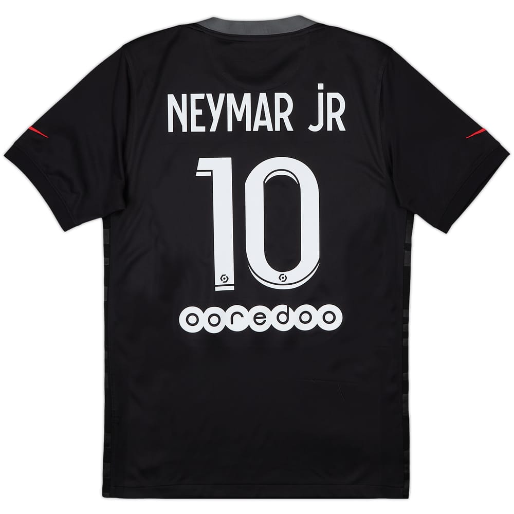 2021-22 Paris Saint-Germain Third Shirt Neymar Jr #10 - 8/10 - (S)