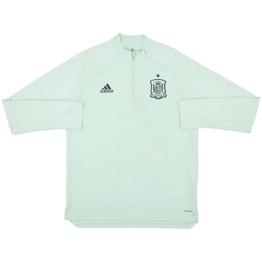 2020-21 Spain adidas 1/4 Zip Drill Top - 9/10 - (L)