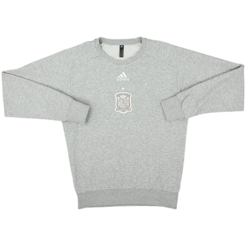 2019-20 Spain adidas Sweat Top - 9/10 - (S)
