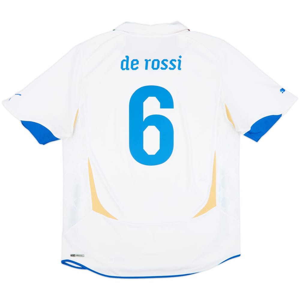 2010-12 Italy Away Shirt De Rossi #6 - 7/10 - (XL)