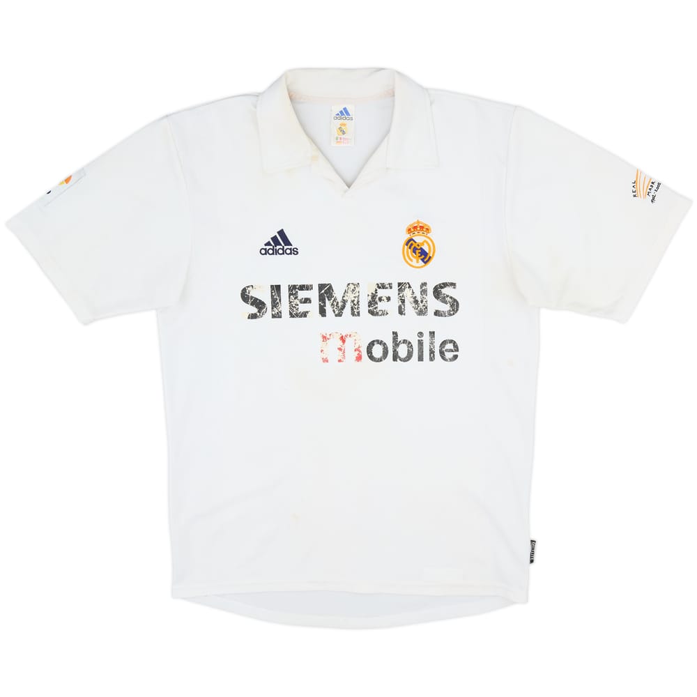 2002-03 Real Madrid Centenary Home Shirt - 4/10 - (S)