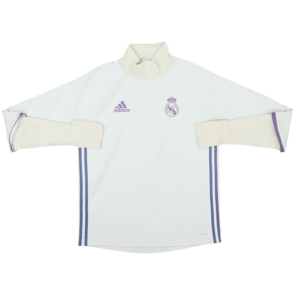 2016-17 Real Madrid adidas Sweat Top - 6/10 - (M)