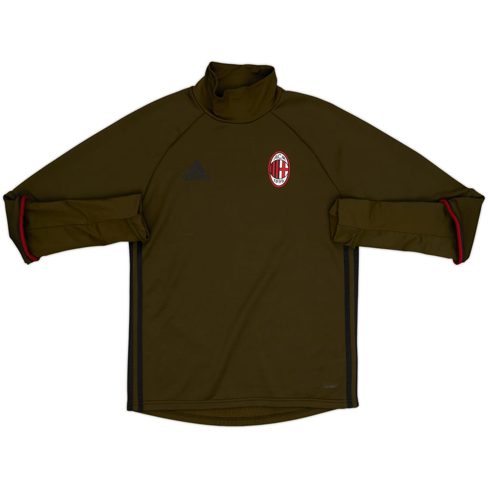 2016-17 AC Milan adidas Drill Top - 9/10 - (S)