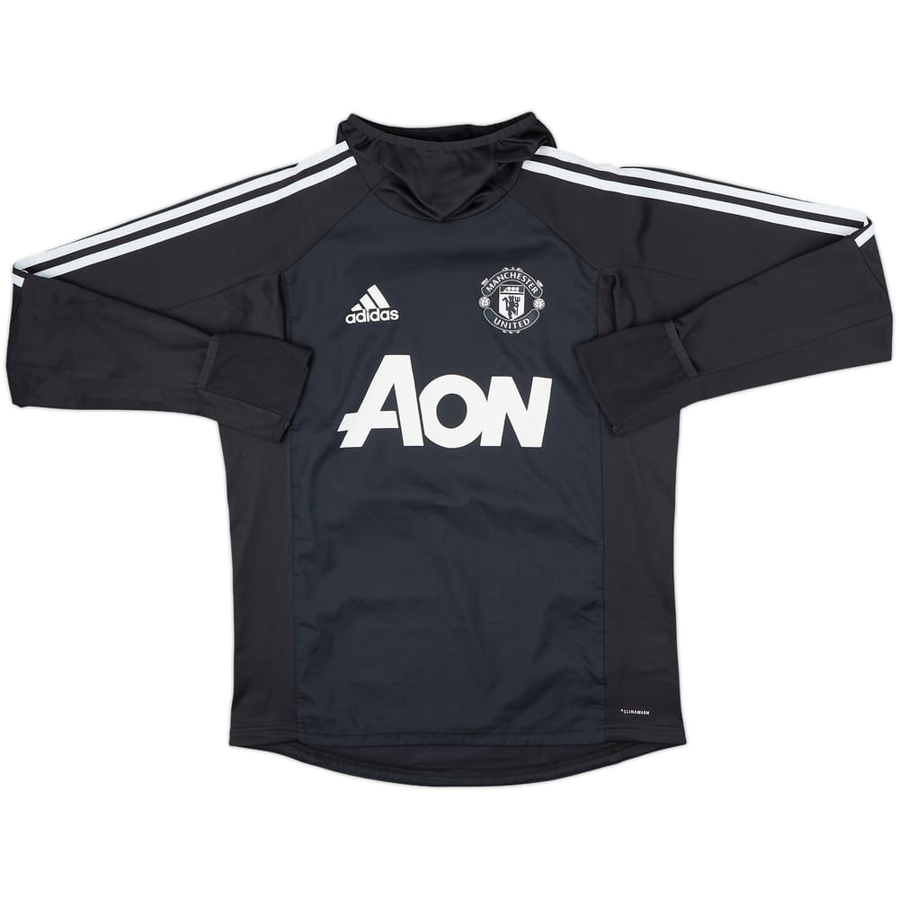 2017-18 Manchester United adidas Drill Top - 7/10 - (S)