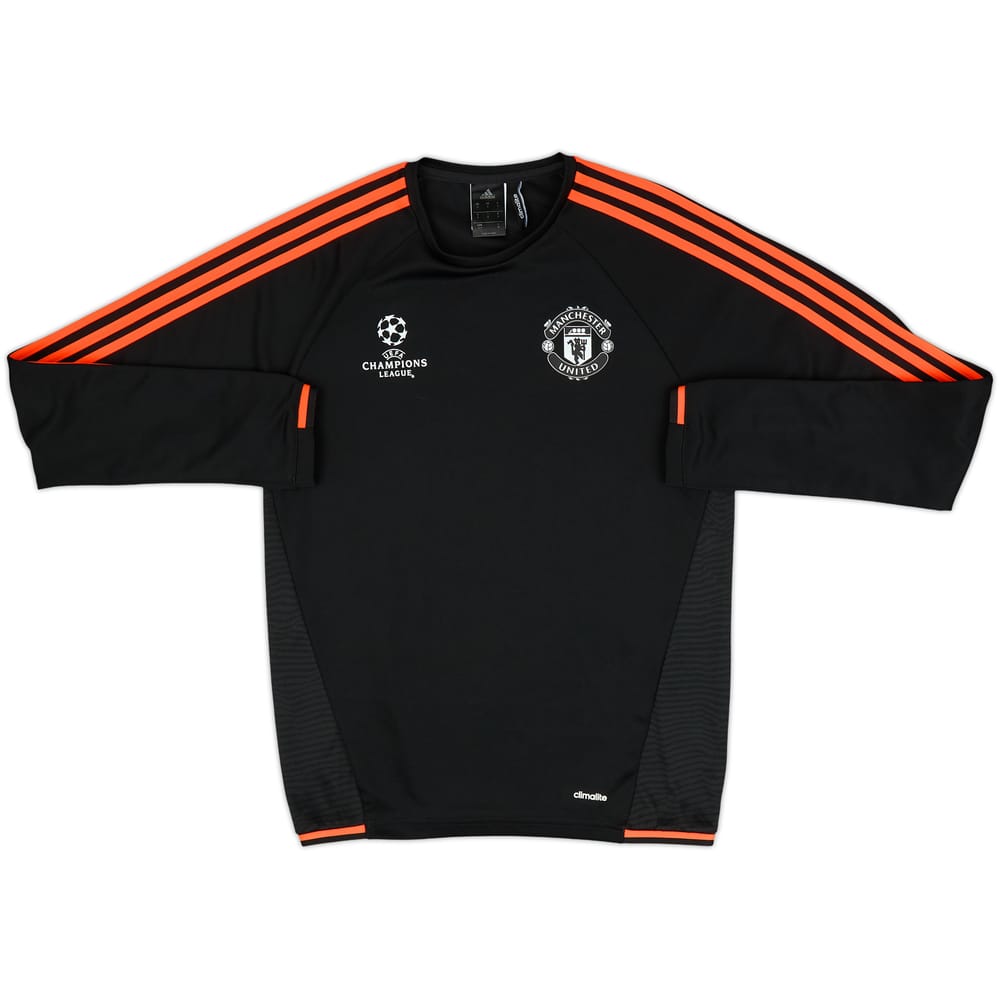 2015-16 Manchester United adidas CL Sweat Top - 10/10 - (S)