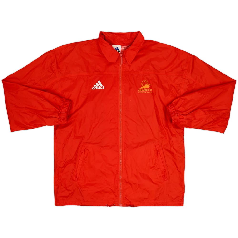 1998 France adidas Coupe du Monde Rain Jacket - 8/10 - (M)