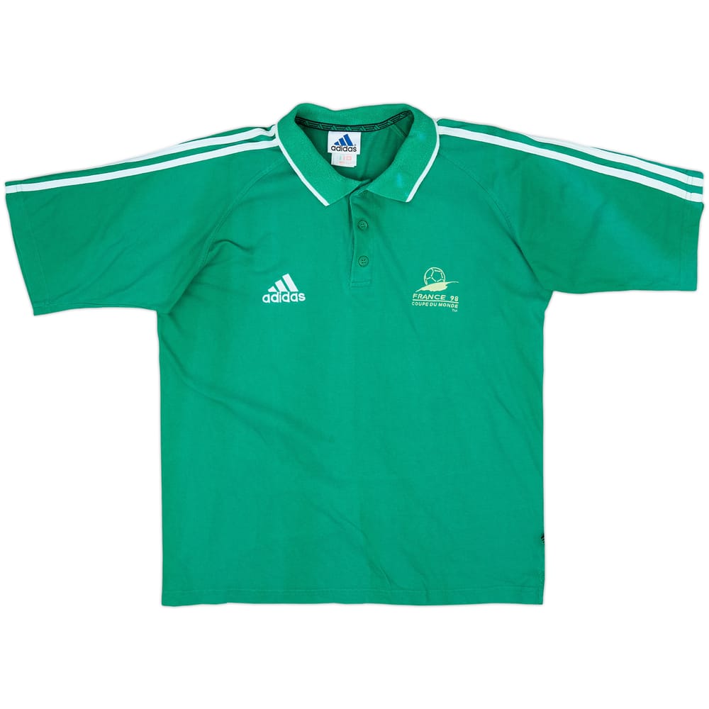 1998 France 98 Coupe du Monde adidas Polo Shirt - 5/10 - (M)