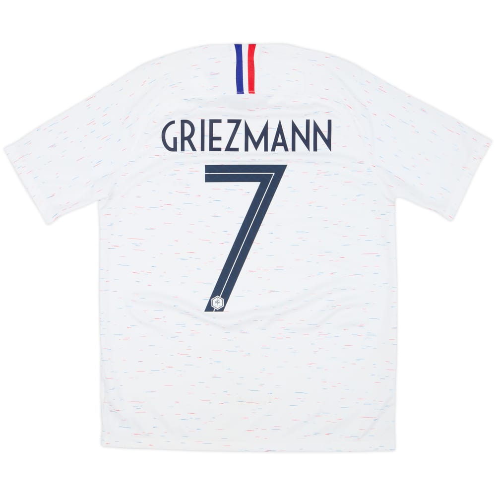 2018 France Away Shirt Griezmann #7 - 8/10 - (M)