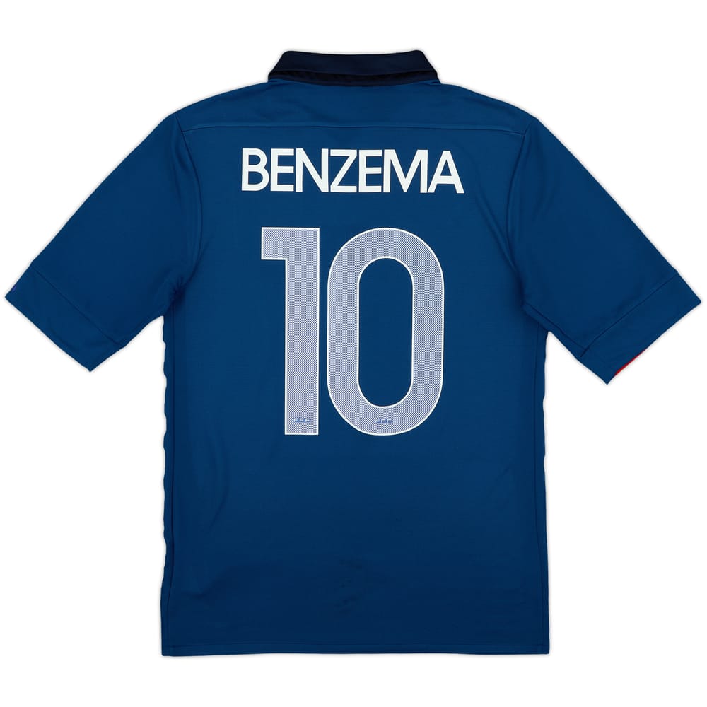 2011-12 France Home Shirt Benzema #10 - 6/10 - (S)