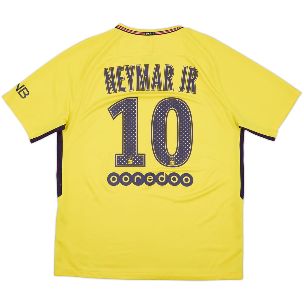 2017-18 Paris Saint-Germain Away Shirt Neymar Jr #10 - 8/10 - (L)