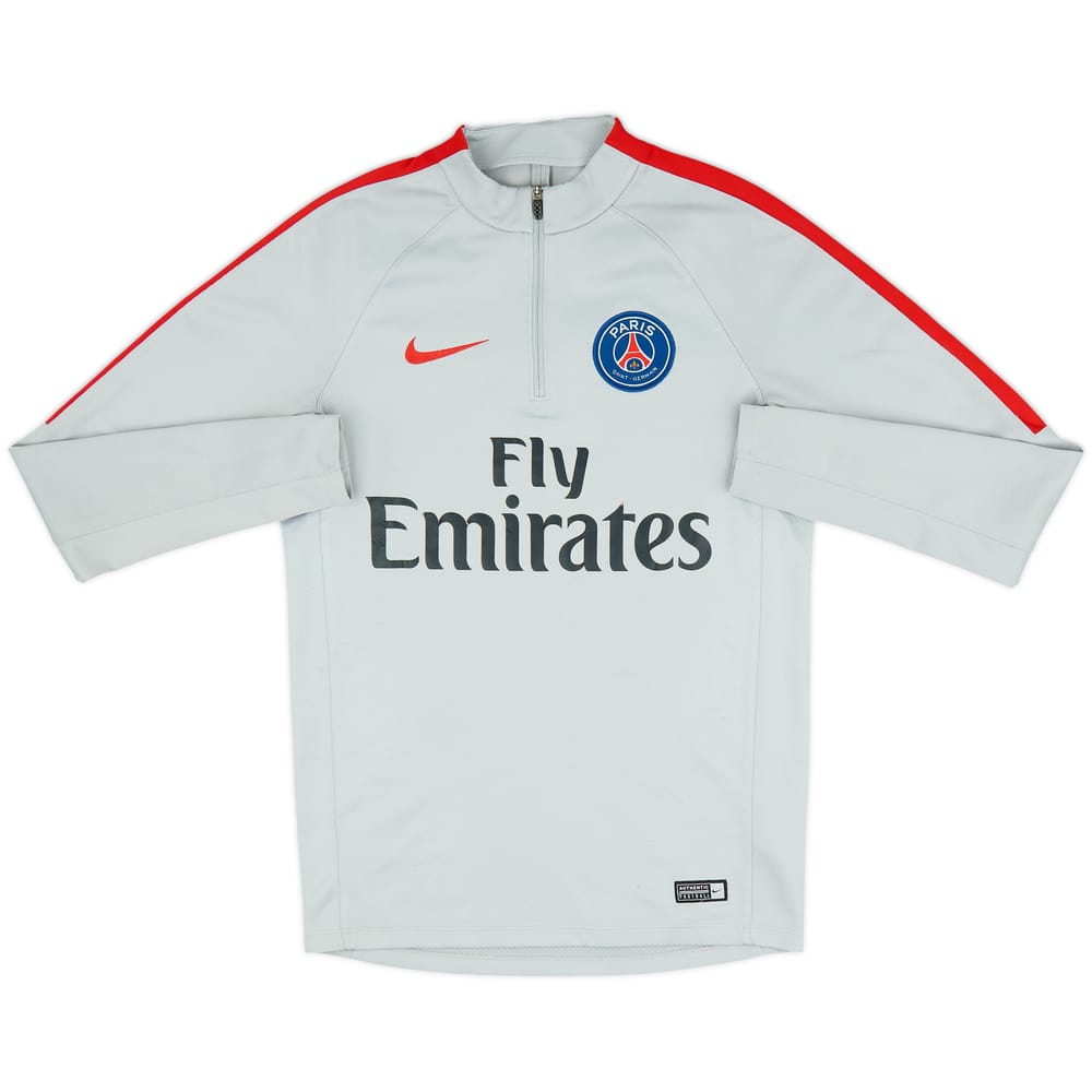 2017-18 Nike Top de entrenamiento con cremallera de 1/4 del Paris Saint-Germain - 6/10 - (S)