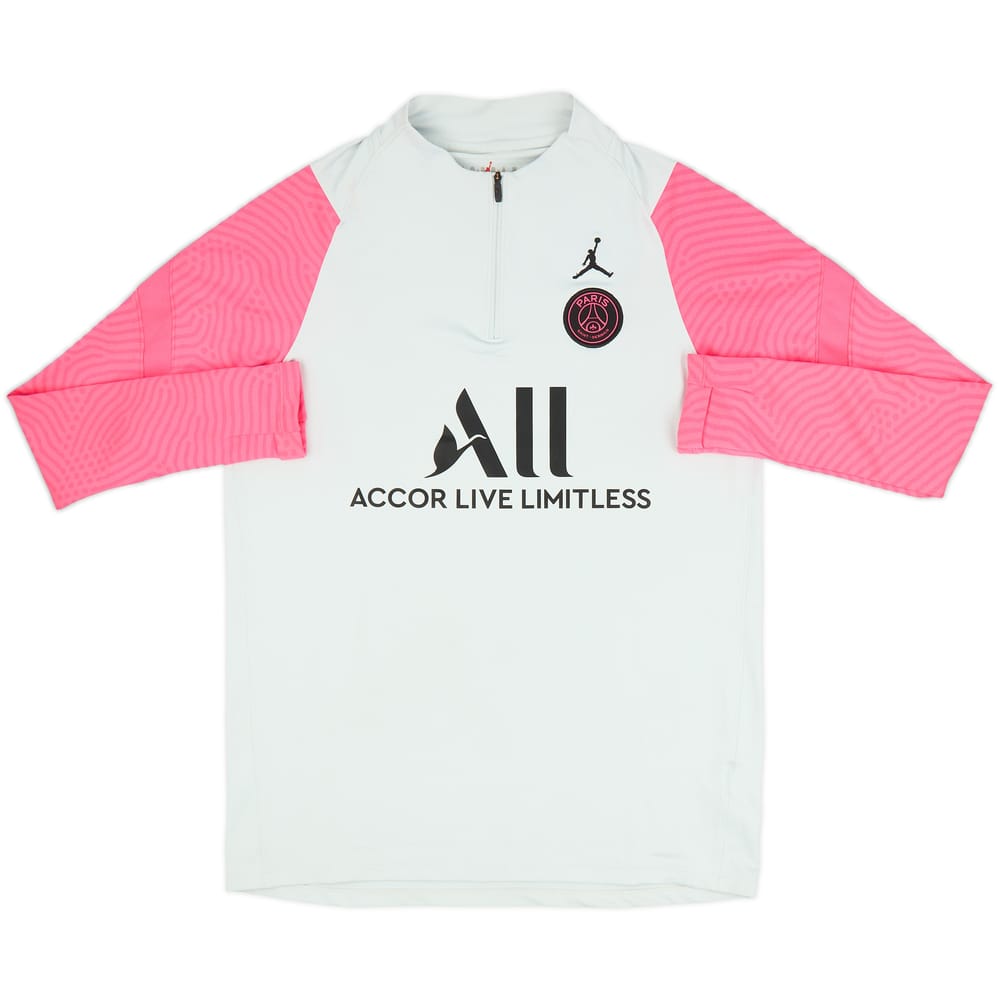Top de entrenamiento Jordan de cremallera de 1/4 del Paris Saint-Germain 2021-22 - 8/10 - (L)