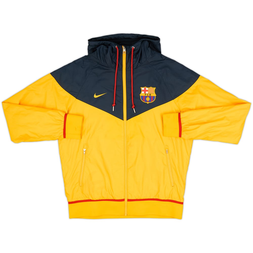 2015-16 Barcelona Nike Chaqueta de chándal con capucha - 8/10 - (M)