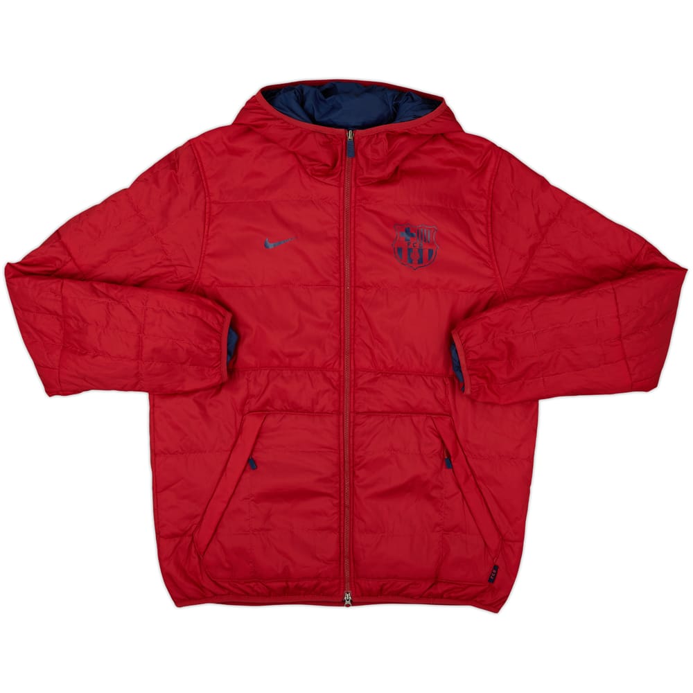 2013-14 Barcelona Nike Reversible Padded Bench Coat - 10/10 - (L)