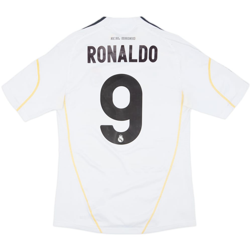 2009-10 Real Madrid Home Shirt Ronaldo #9 - 7/10 - (S)