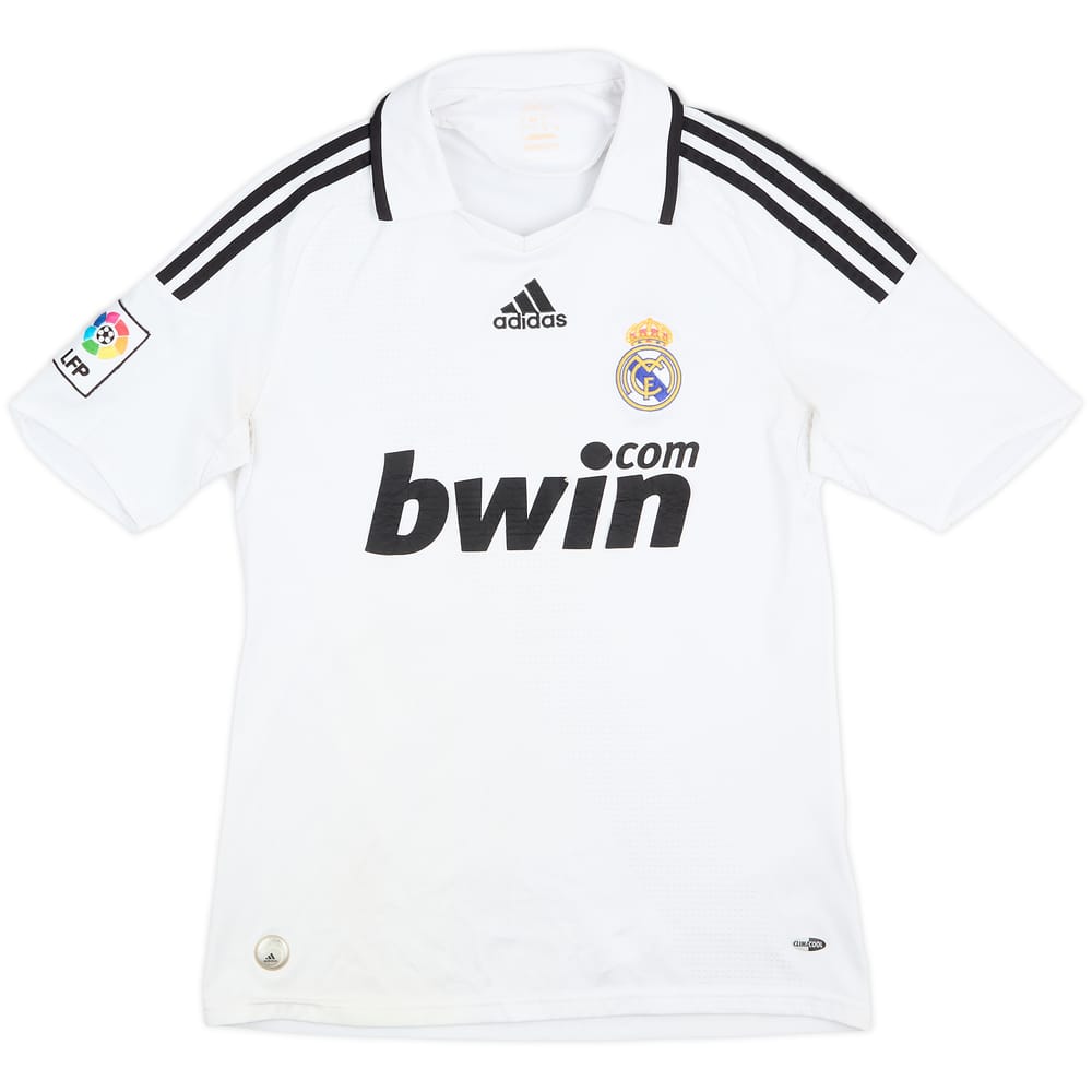 2008-09 Real Madrid Home Shirt - 4/10 - (S)