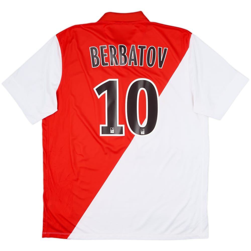 2014-15 Monaco Home Shirt Berbatov #10 - 8/10 - (XL)