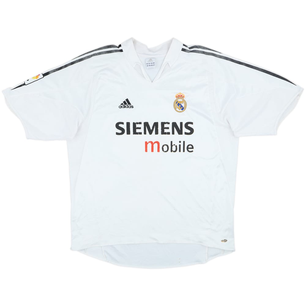 2004-05 Real Madrid Home Shirt - 5/10 - (XL)