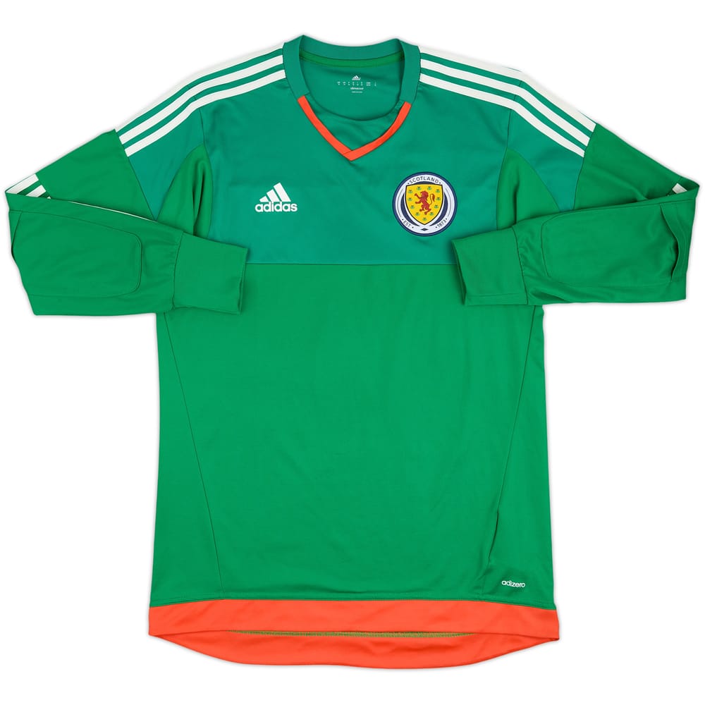 2016-17 Scotland Authentic GK Shirt - 8/10 - (M)