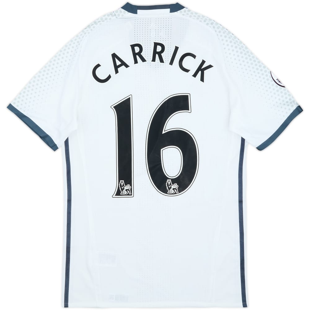 2016-17 Manchester United Player Issue Third Shirt Carrick #16 (M)