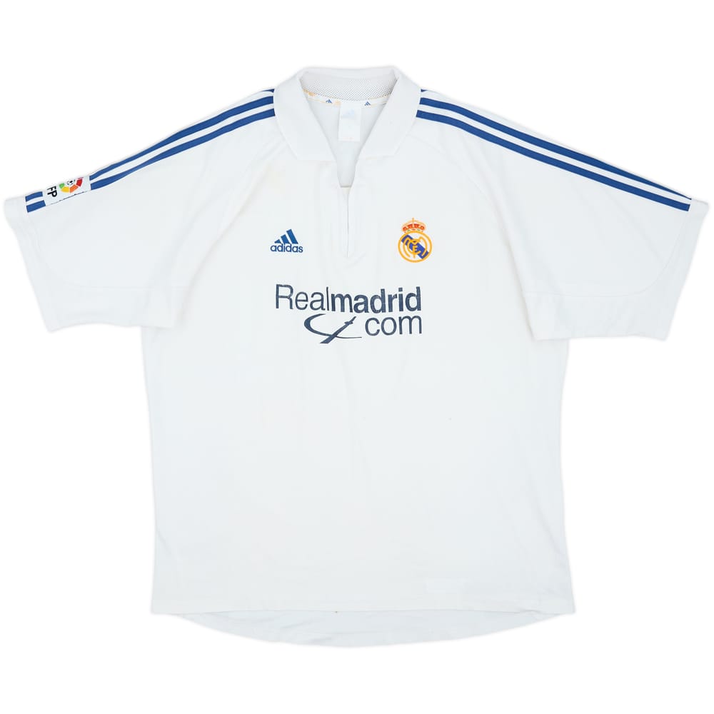 2001 Real Madrid Home Shirt - 5/10 - (XL)