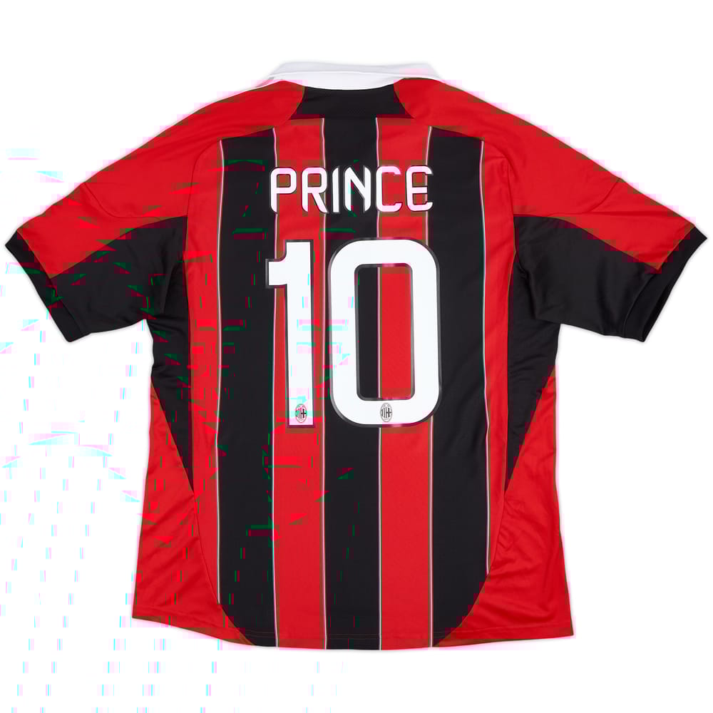 2012-13 AC Milan Home Shirt Prince #10 - 6/10 - (L)