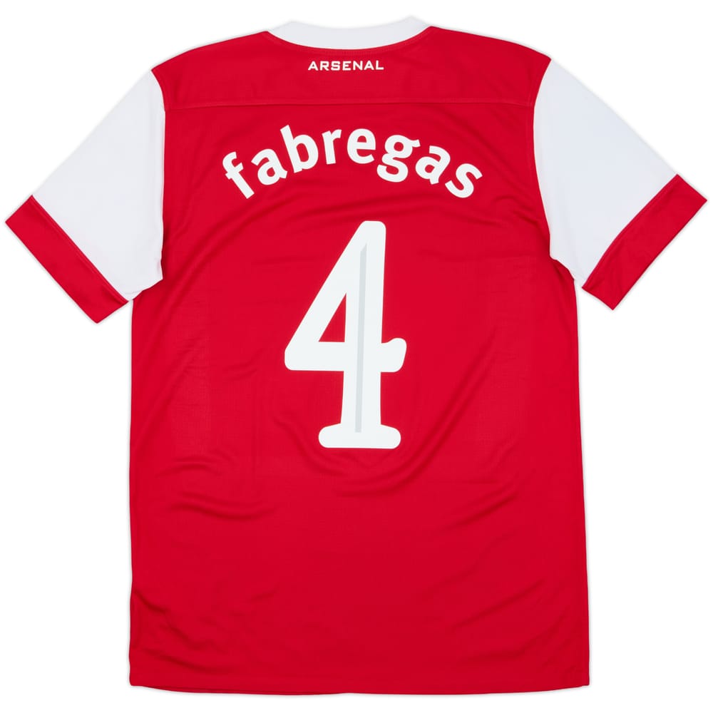 2010-11 Arsenal Home Shirt Fabregas #4 - 5/10 - (S)