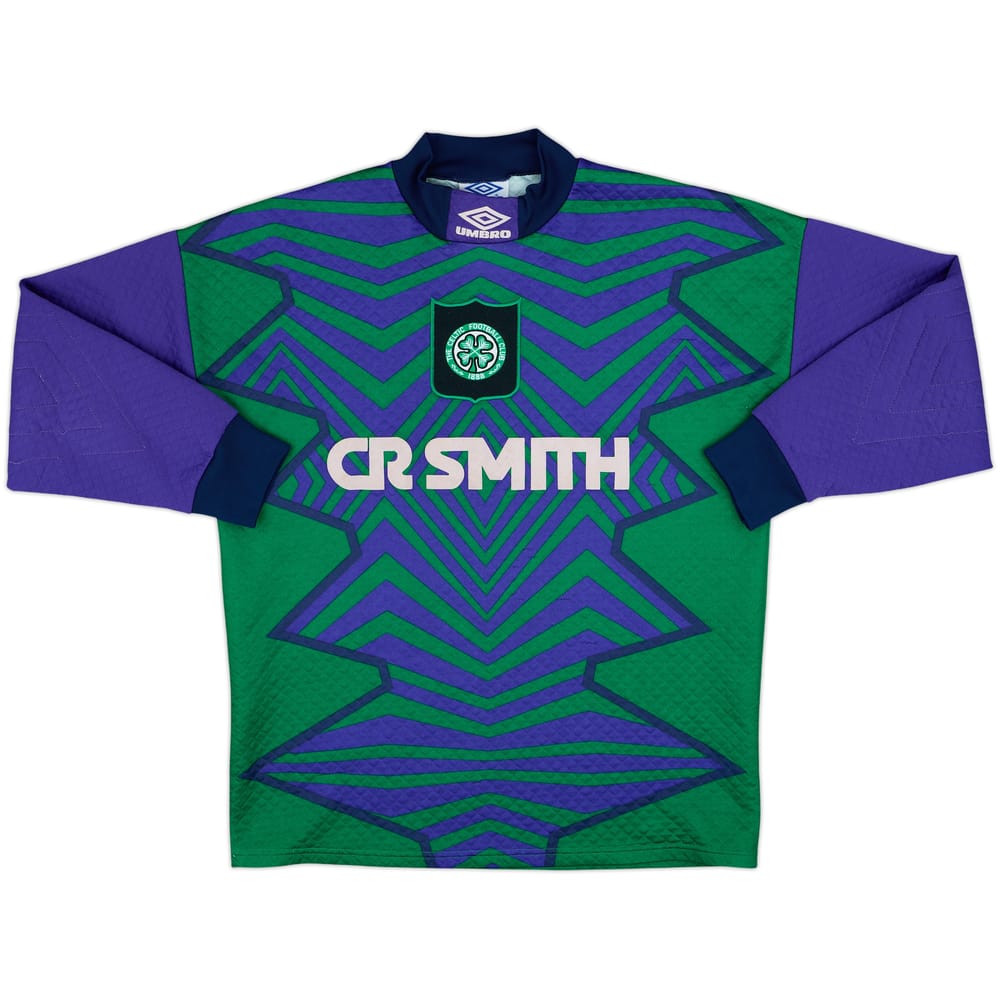 1994-95 Celtic GK Shirt - 8/10 - (M)