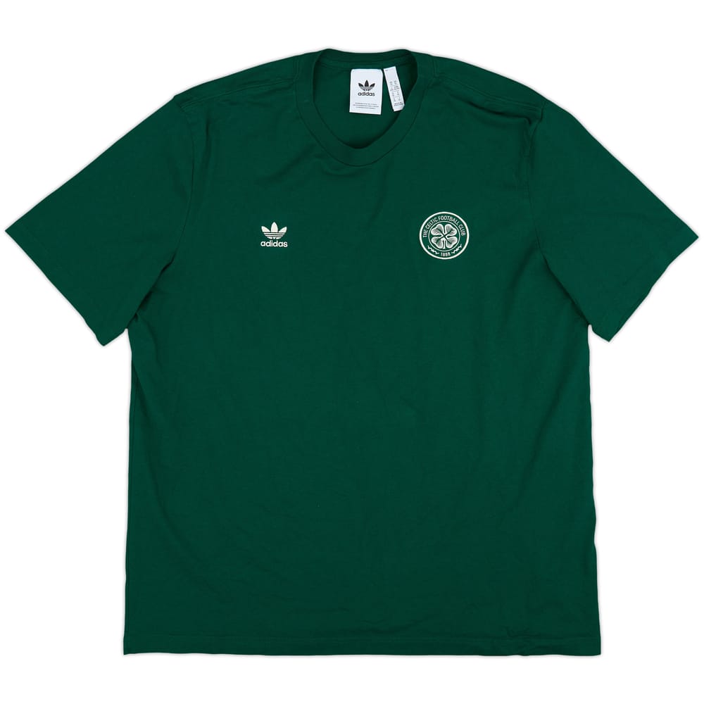 2023-24 Playera de algodón adidas del Celtic - 10/10 - (XL)