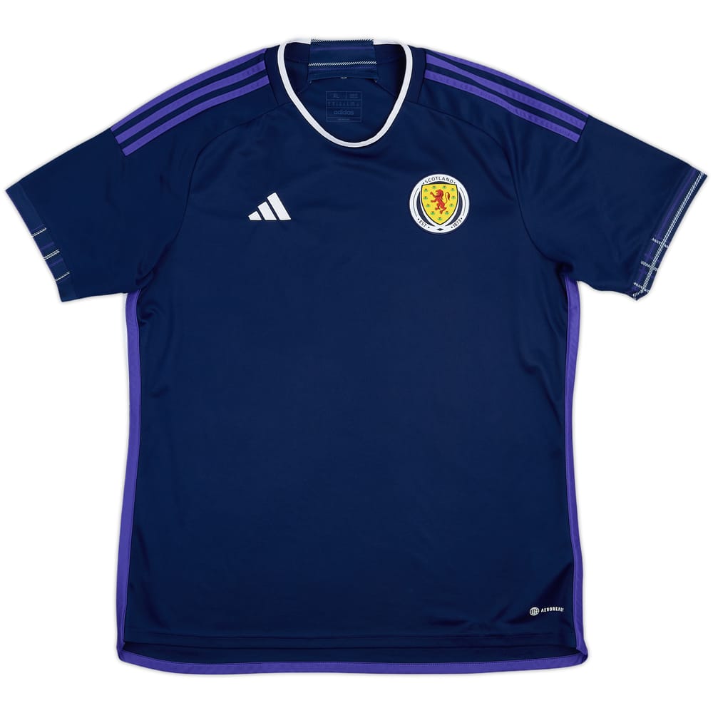 2022-23 Scotland Home Shirt - 8/10 - (XL)