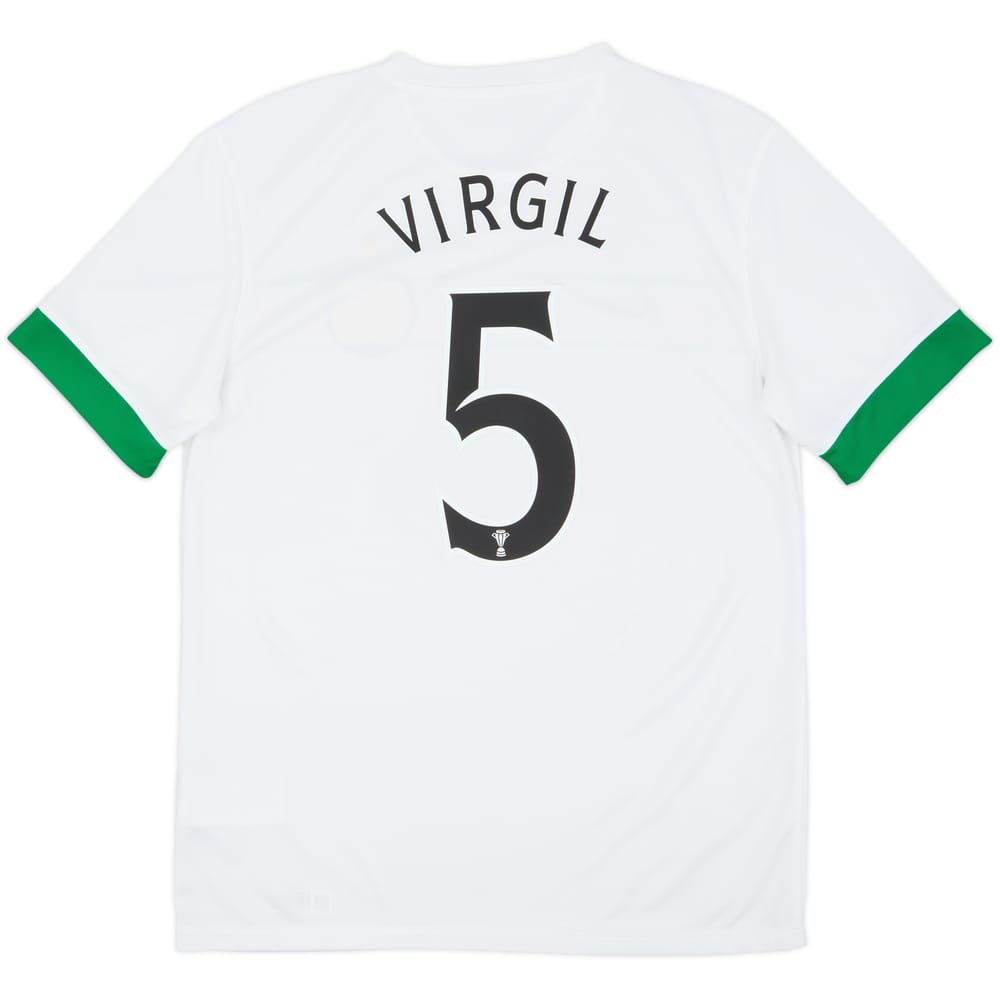 2014-15 Celtic European Third Shirt Virgil #5 - 9/10 - (M)