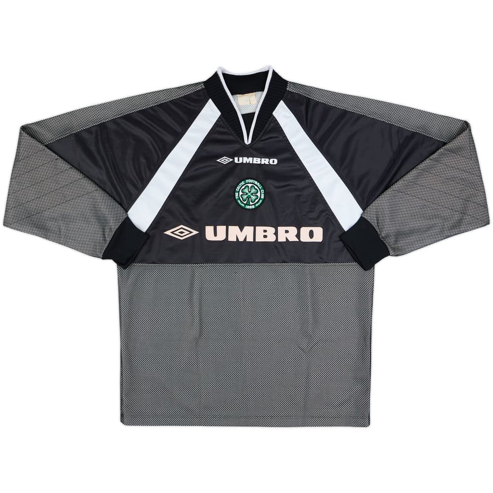 1998-99 Celtic GK Shirt - 8/10 - (M)