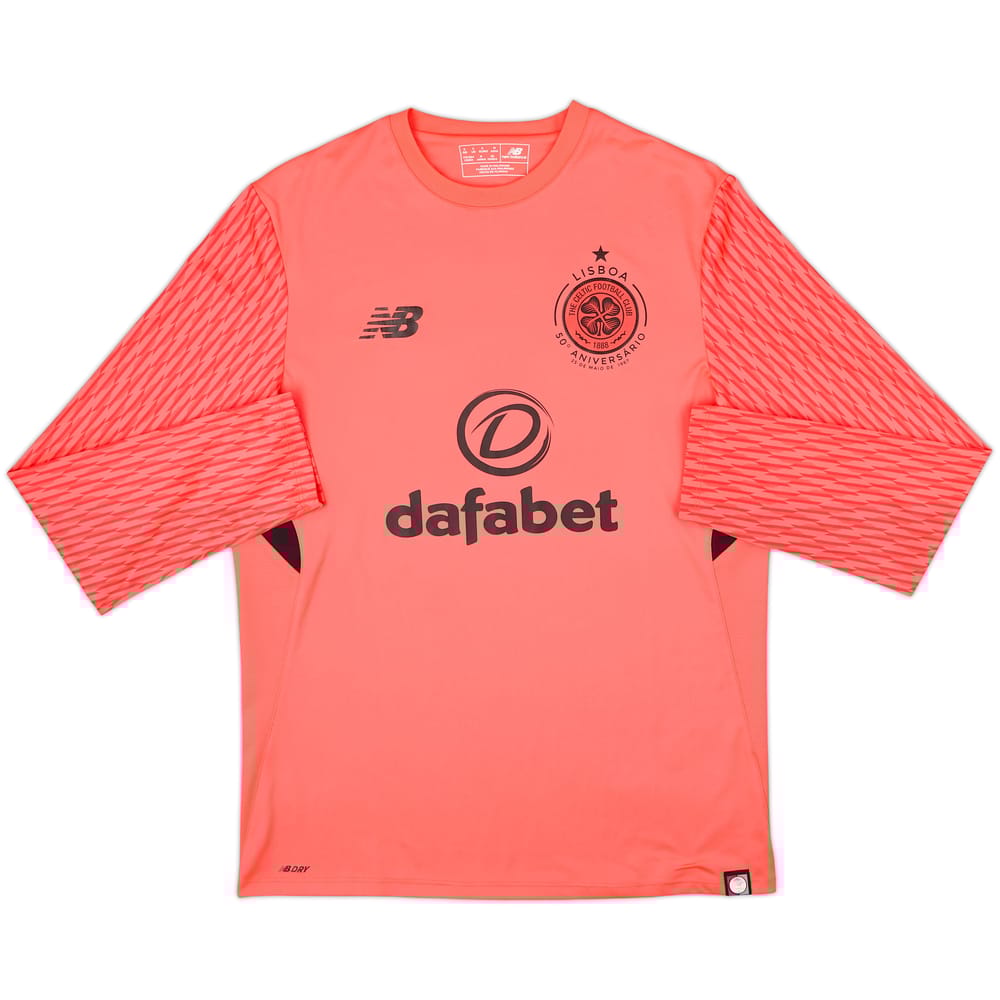 2017-18 Celtic 'Lisbon Lions 50th Anniversary' GK Shirt - 8/10 - (S)