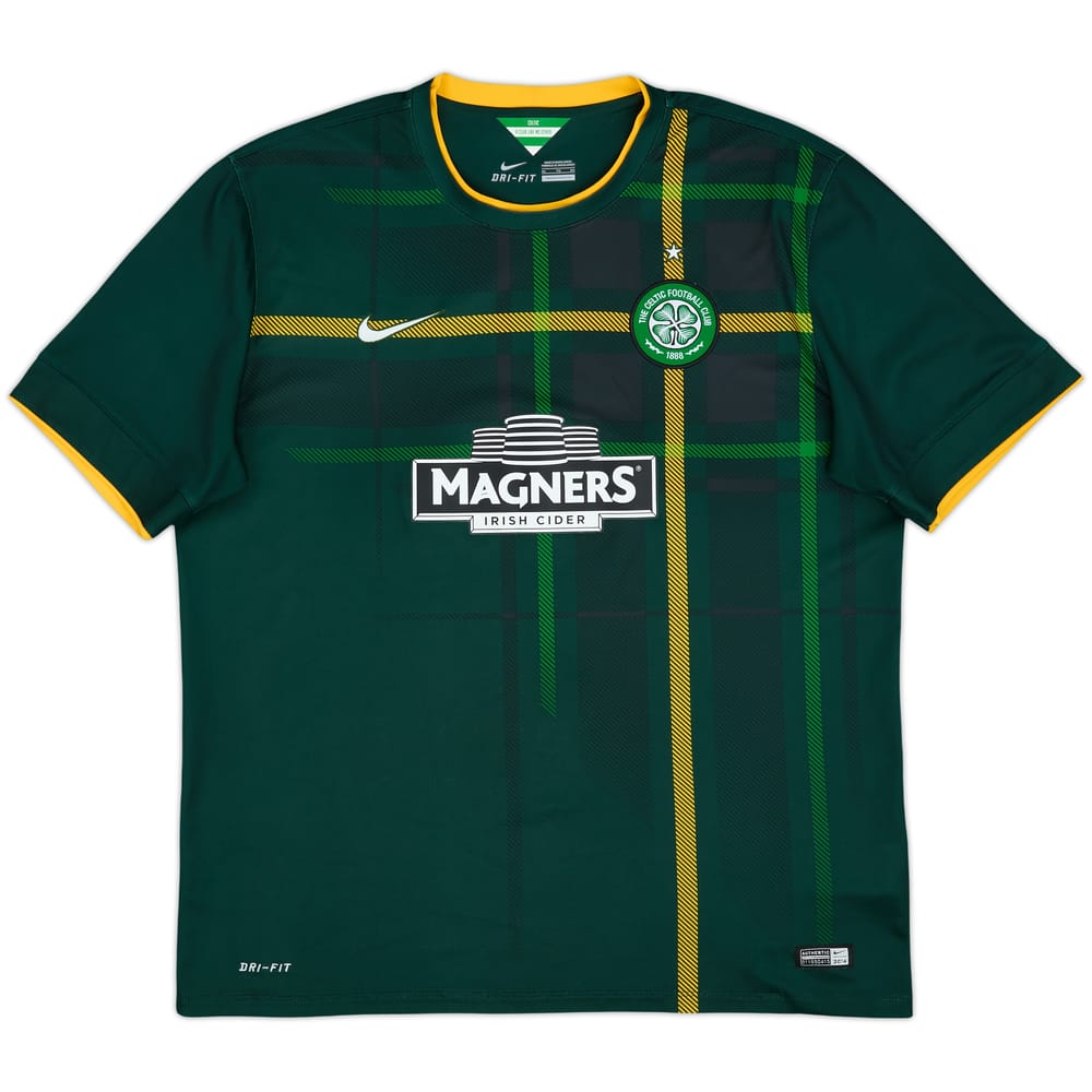 2014-15 Celtic Away Shirt - 9/10 - (XL)