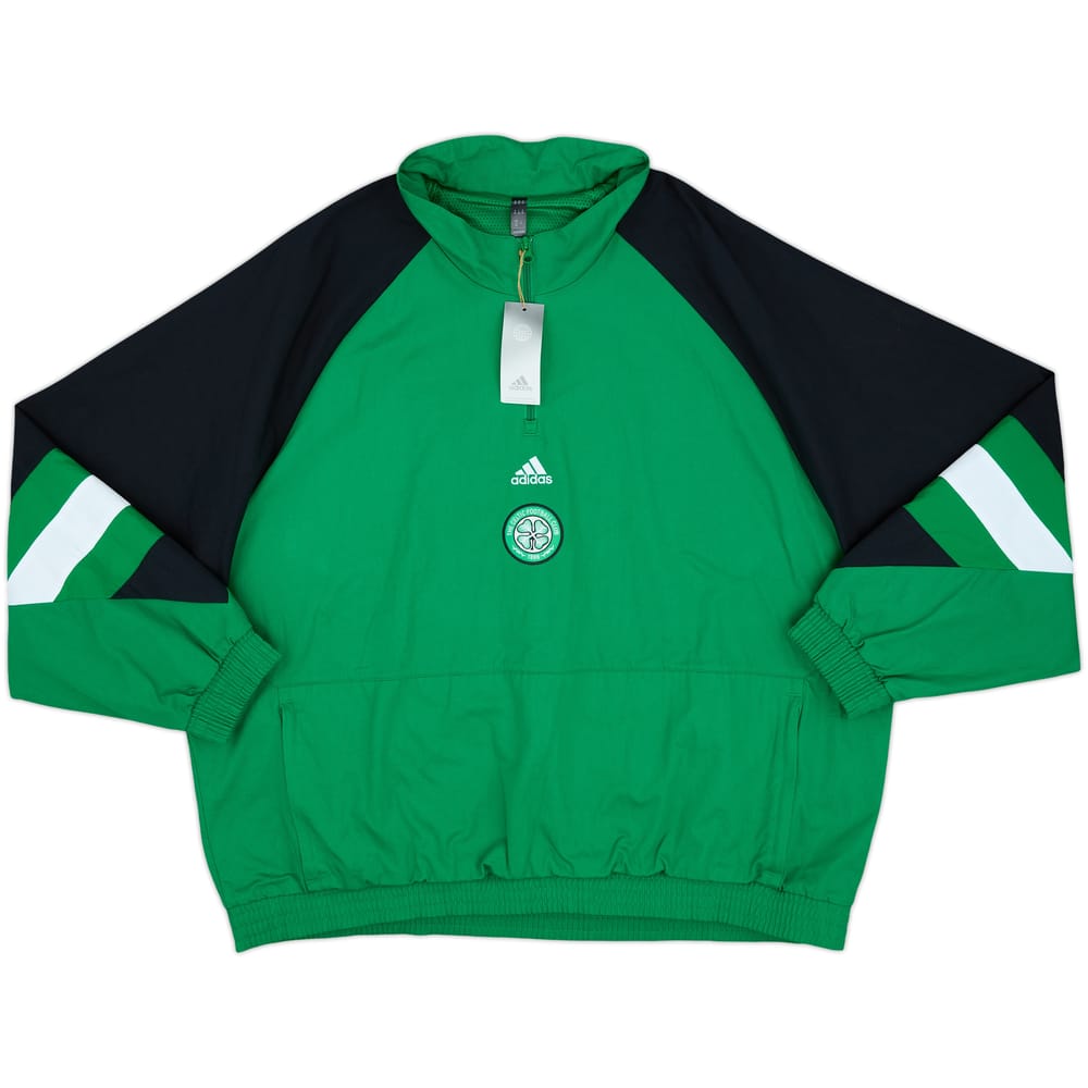 2022-23 Celtic adidas 1/4 Zip Drill Top (XXL)