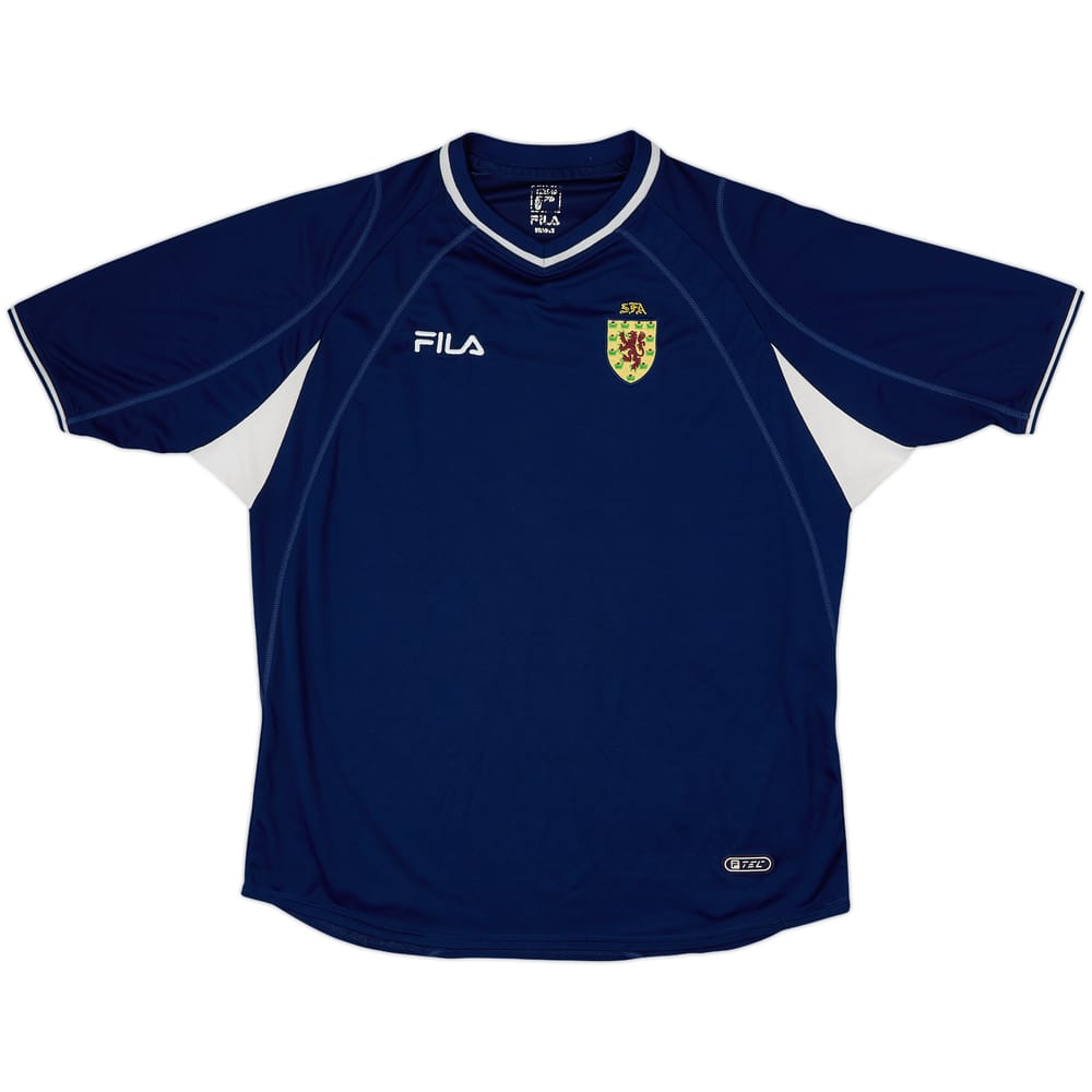 2000-02 Scotland Home Shirt - 7/10 - (XL)