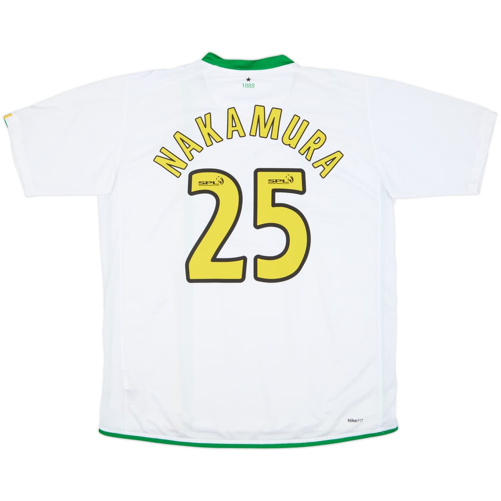 2006-08 Celtic European Shirt Nakamura #25 - 8/10 - (XL)