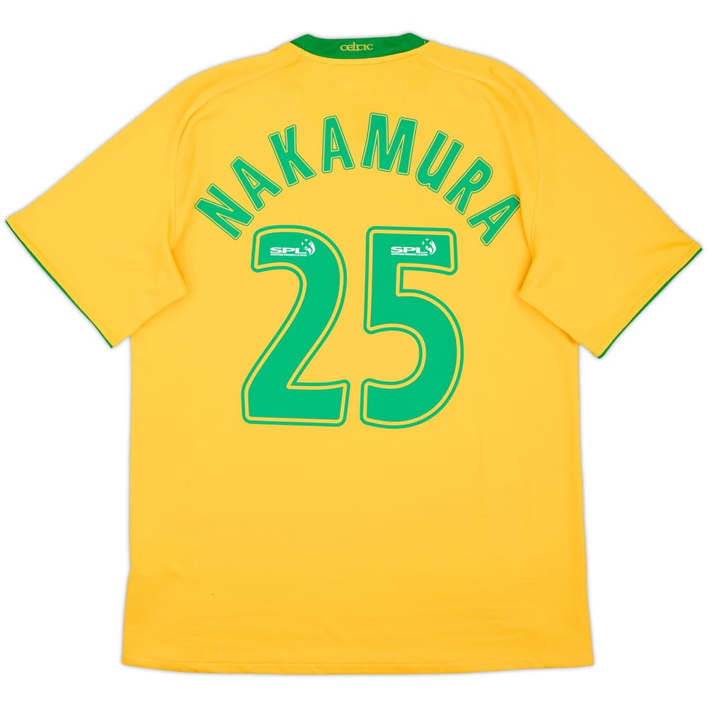 2008-09 Celtic Away Shirt Nakamura #25 - 6/10 - (M)