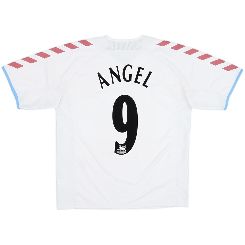Camiseta de visitante del Aston Villa 2004-05 Angel #9 - 6/10 - (L)